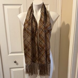 Anne Klein Reversible Silk Scarf